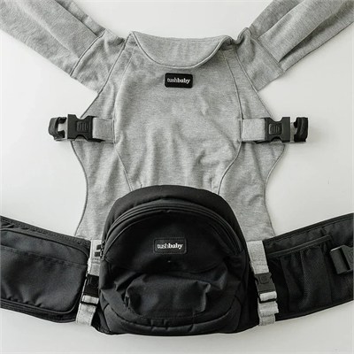 TushBaby - Snug Kanguru Eller Serbest Kullanım Aparatı Gri
