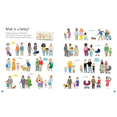 Usborne - All About Families Kitap