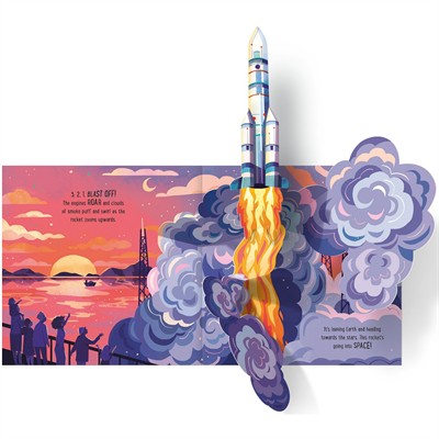 Usborne - Pop Up Space Kitap