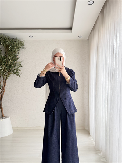 Denim Elegance Takım