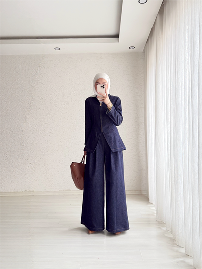 Denim Elegance Takım