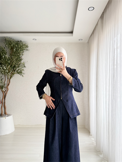 Denim Elegance Takım