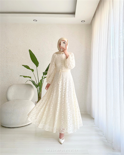 Layla Dantel Elbise 