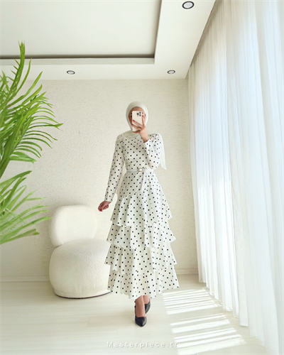 Polka Dot Elbise
