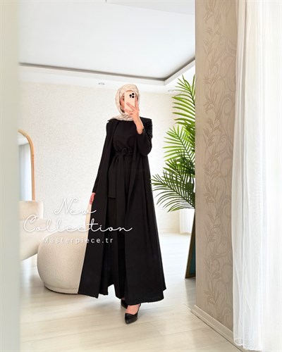 Rima Üçlü Takım (Pantolon Bluz Pelerin)