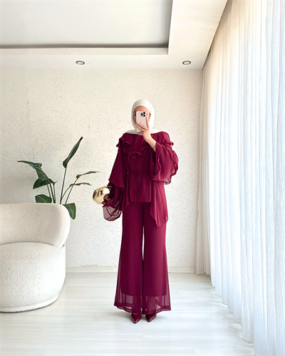 Ruby Şifon İkili Takım 