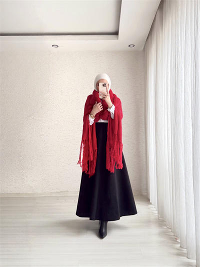 Velvet Touch Kürk Yakalı Triko