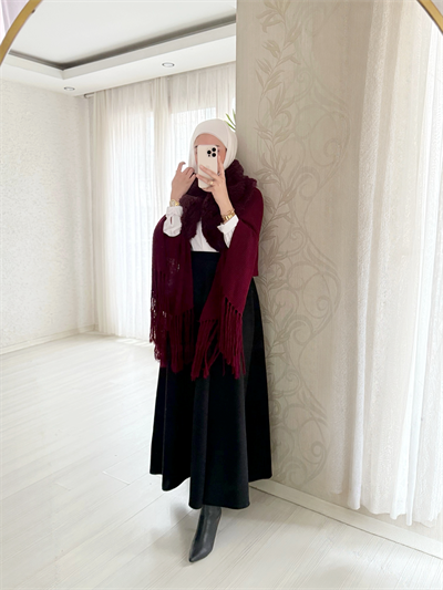 Velvet Touch Kürk Yakalı Triko