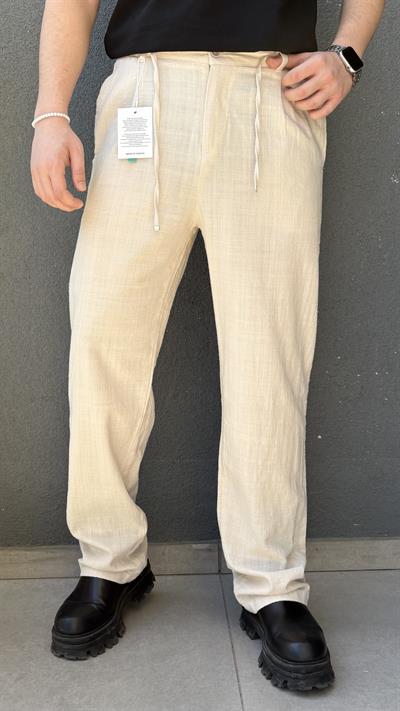Keten Baggy Pantolon Bej