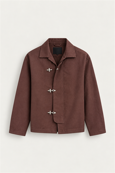 Özel Tasarım Tencel Ceket Bordo