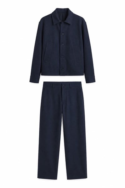 Premium Oversize Ceket Pantolon Takımı Lacivert