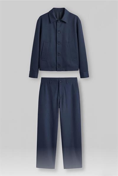 Premium Oversize Ceket Pantolon Takımı Lacivert