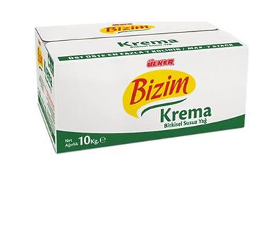 BİZİM KREMA YAĞ 10 KG