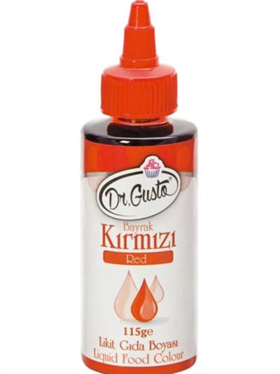 DR.GUSTO 115 GR SU BAZLI LİKİT KIRMIZI
