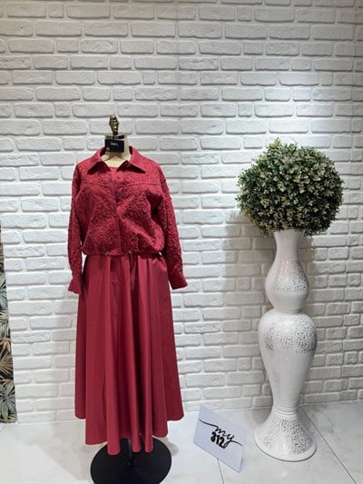 My312 Ceketli Elbise Takım