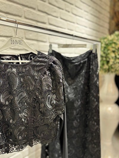 My312 Dantelli Etekli Takım 