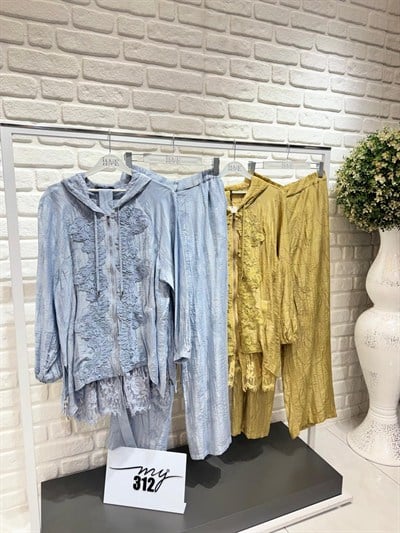 My312 Dantelli Keten Takım