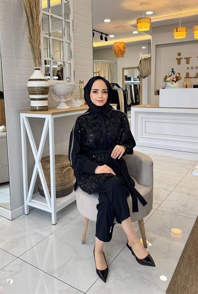 My312 Kolları Taşlı Payet Takım 