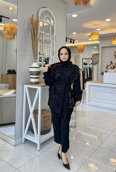 My312 Kolları Taşlı Payet Takım 