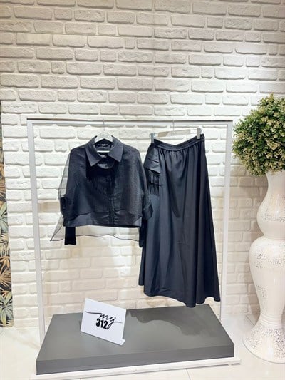 My312 Kolyeli Etekli Takım