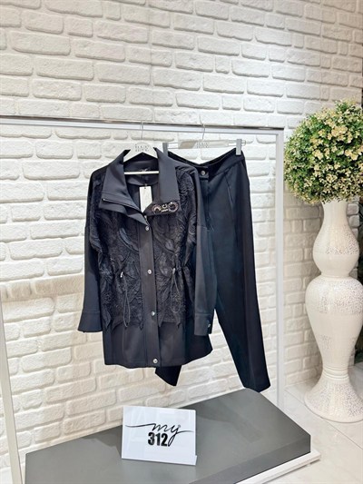 My312 Önü Dantelli Takım 