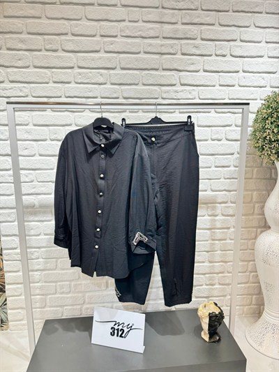 My312 Paçası Taşlı Takım