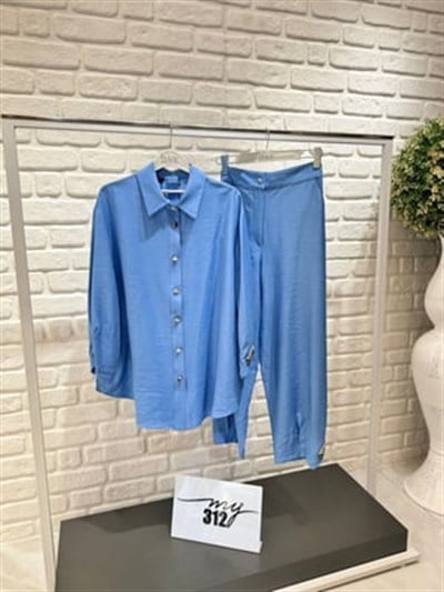 My312 Paçası Taşlı Takım