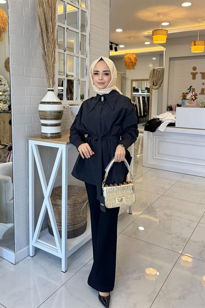 My312 Yaka Detaylı Gömlek