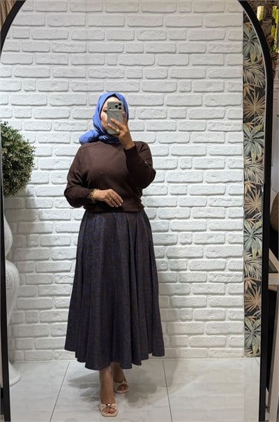Nprive Desenli Etek
