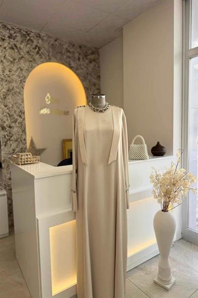 NUSS Jakar Taşlı Elbise