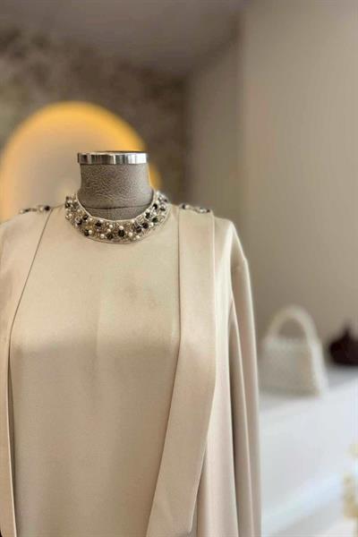 NUSS Jakar Taşlı Elbise