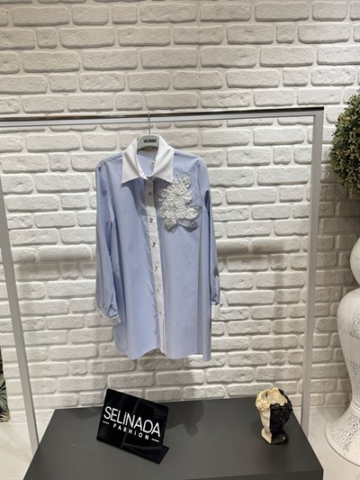 Selin Ada Çizgili Tunik