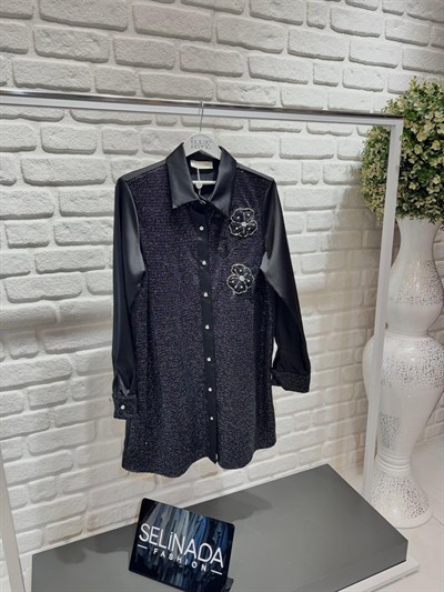 Selin Ada File Detaylı Tunik