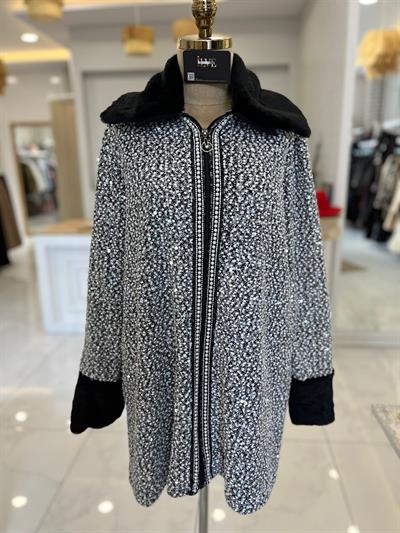 Selin Ada Kürk Detaylı Ceket