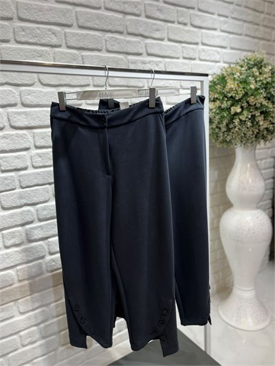 Sentez Hawaii Ön Paça Düğmeli  Pantolon 
