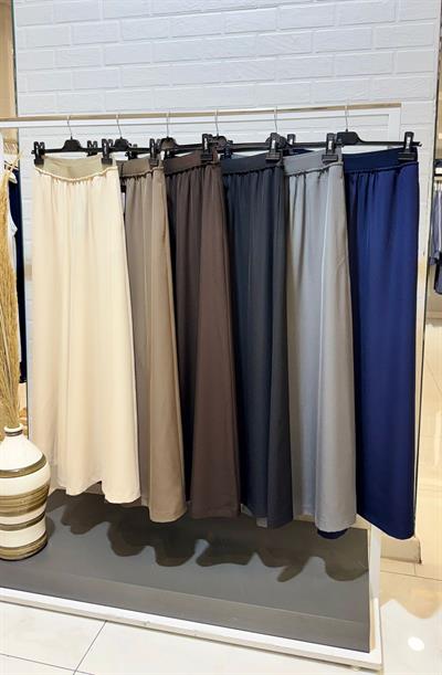 Sentez Logos Geniş Paça Pantolon 