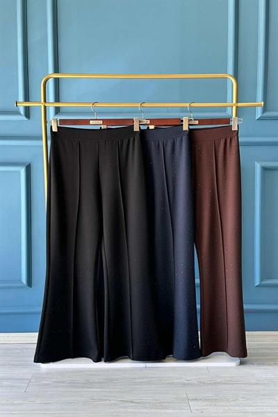 Sentez Taşlı İspanyol Pantolon