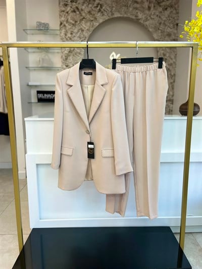 Siyah Blazer Takım