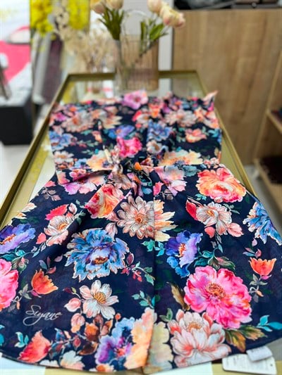 Siyane Flora Şal