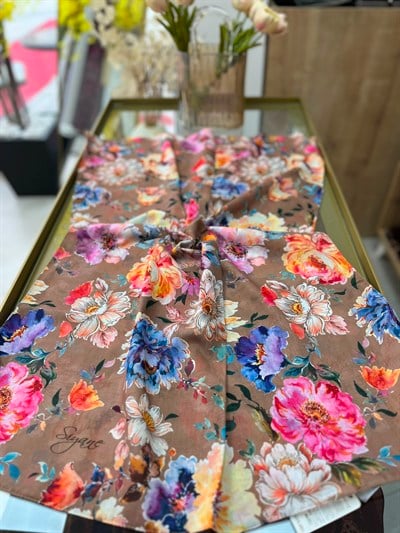 Siyane Flora Şal