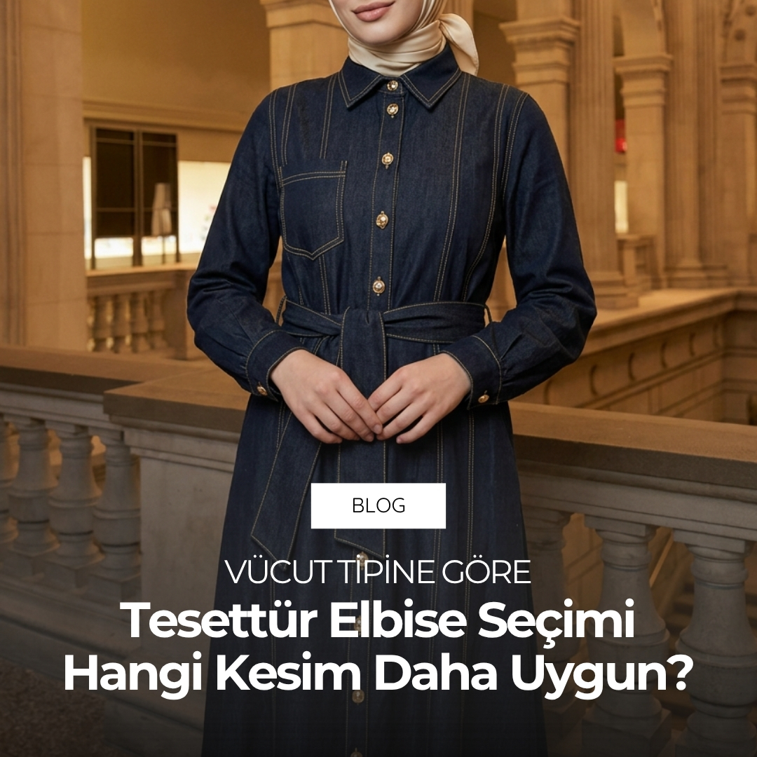 Vücut Tipine Göre Tesettür Elbise Seçimi: Hangi Kesim Size Daha Uygu