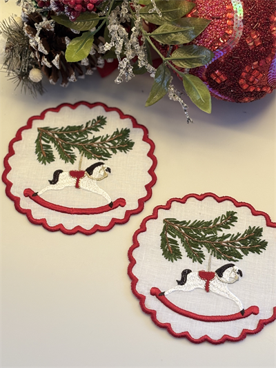Kokteyl Peçetesi-Noel Coaster