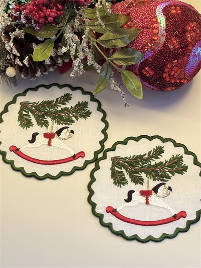 Kokteyl Peçetesi-Noel Coaster