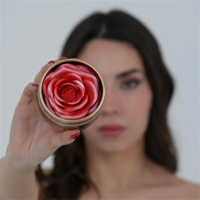 Doğal Işıltılı Gül Allık Pembe