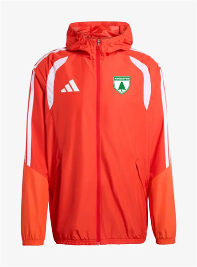 MUĞLASPOR ADİDAS KIRMIZI YAĞMURLUK