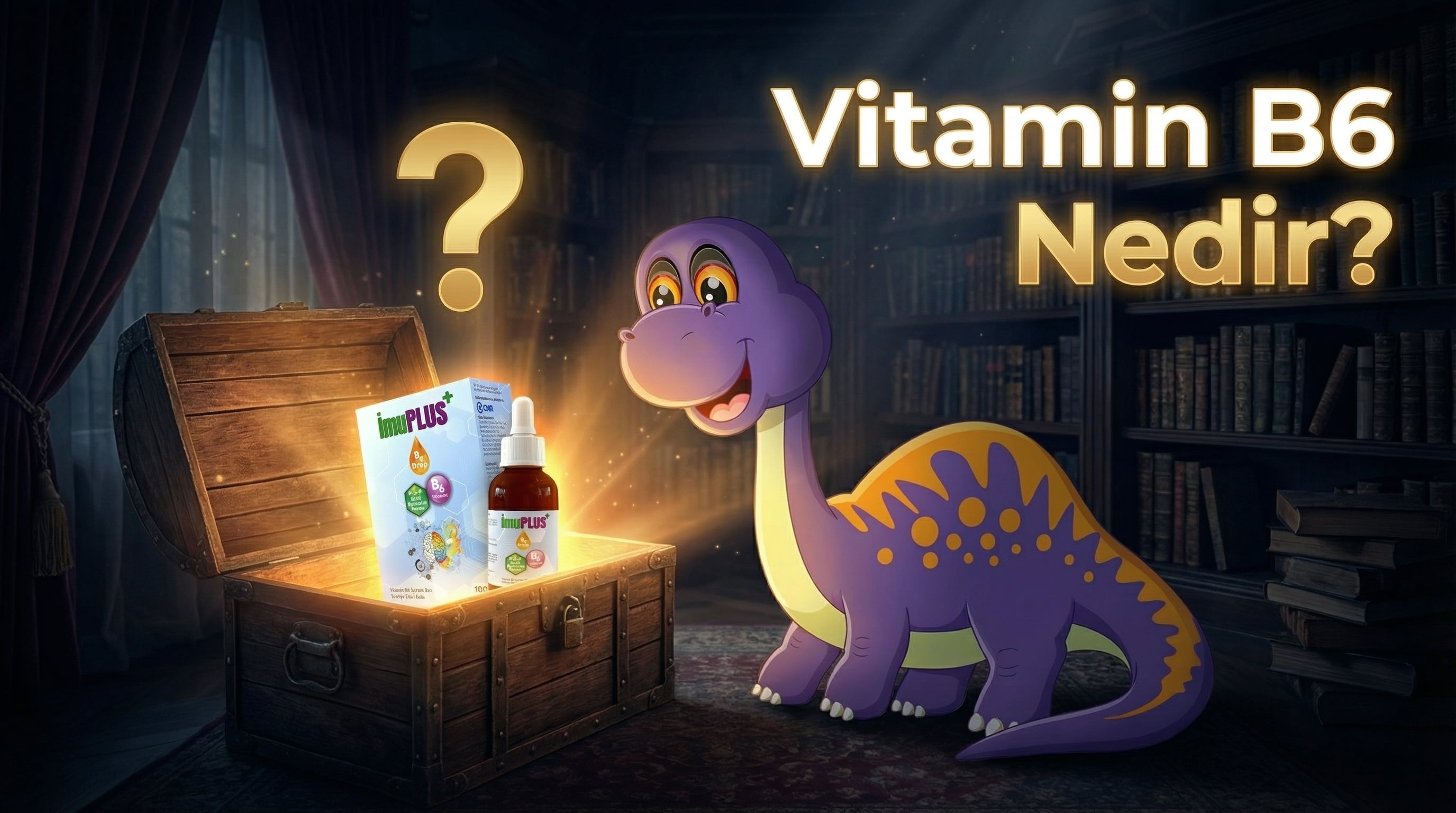 B6 Vitamininin Vücuttaki Önemi ve İmuplus B6 Damla ile Pratik Destek