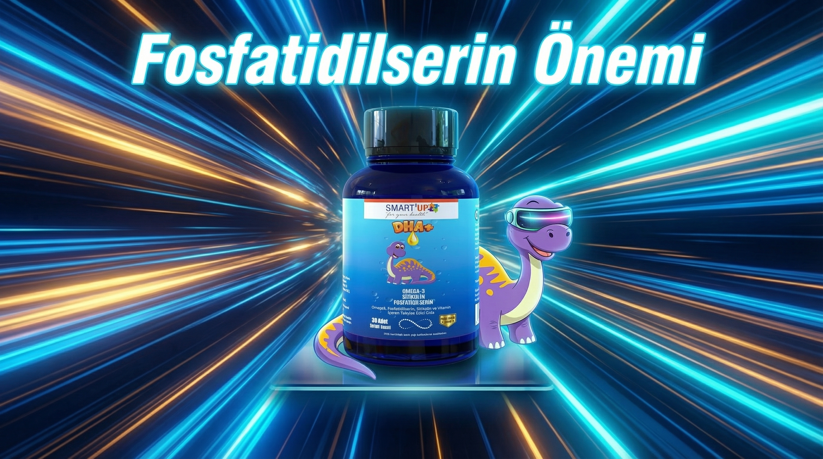 Fosfatidilserin Nedir? Omega ve Sitikolin ile Birlikte Beyin Sağlığına Destekleri