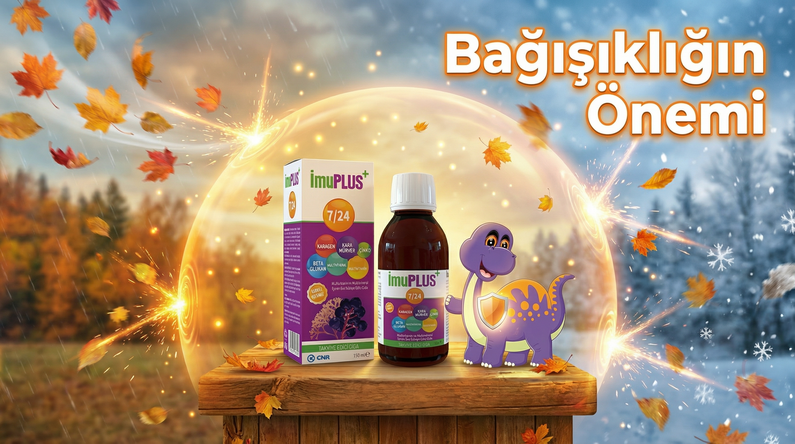 Mevsim Geçişlerinde Vücut Direncinizi Önemseyin: Imuplus ile Dengeli Yaşam