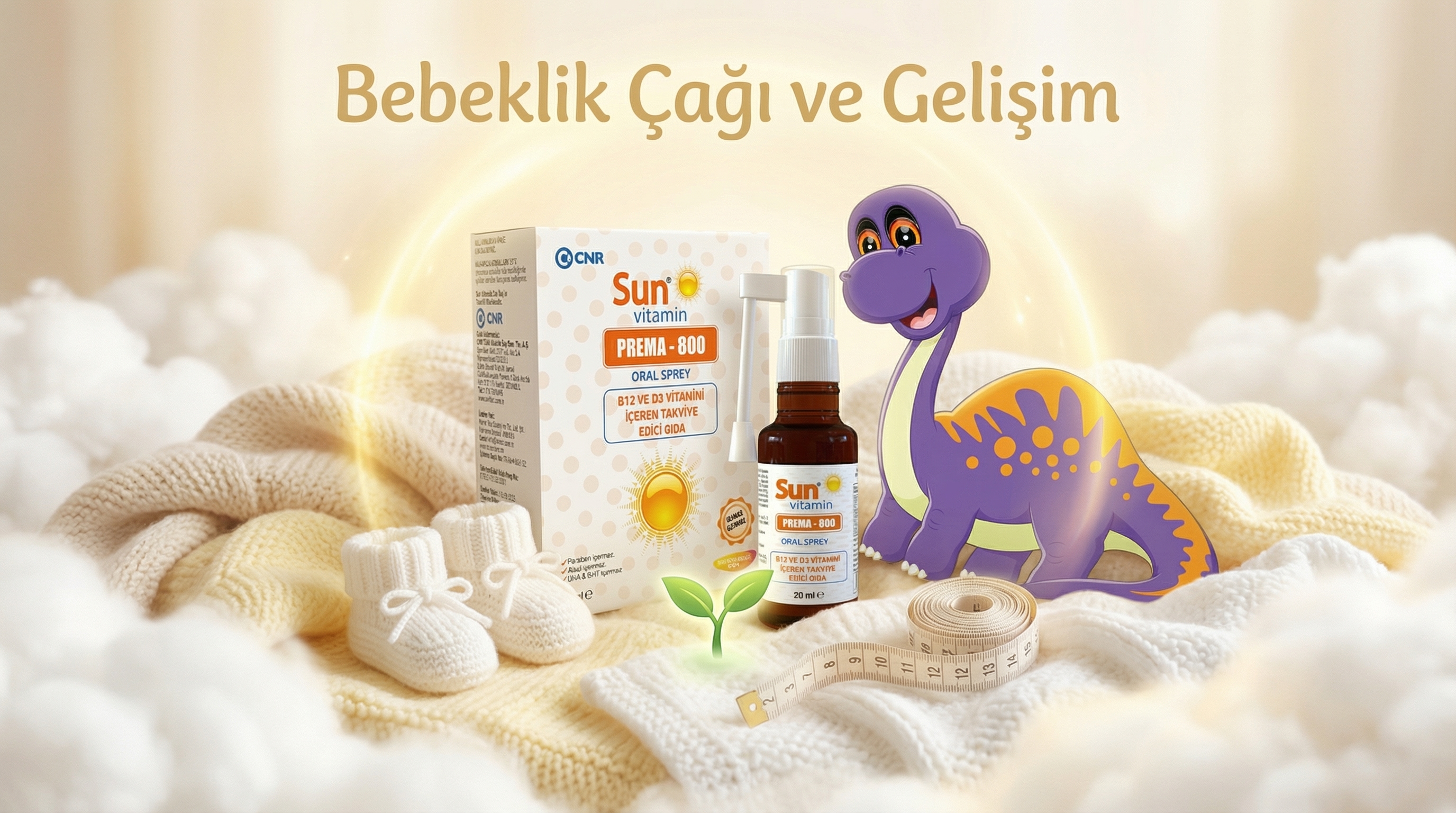 Yenidoğan ve Prematüre Bebeklerde Gelişim Süreci | Sun Prema 800 ile Destekleyici Formülasyon