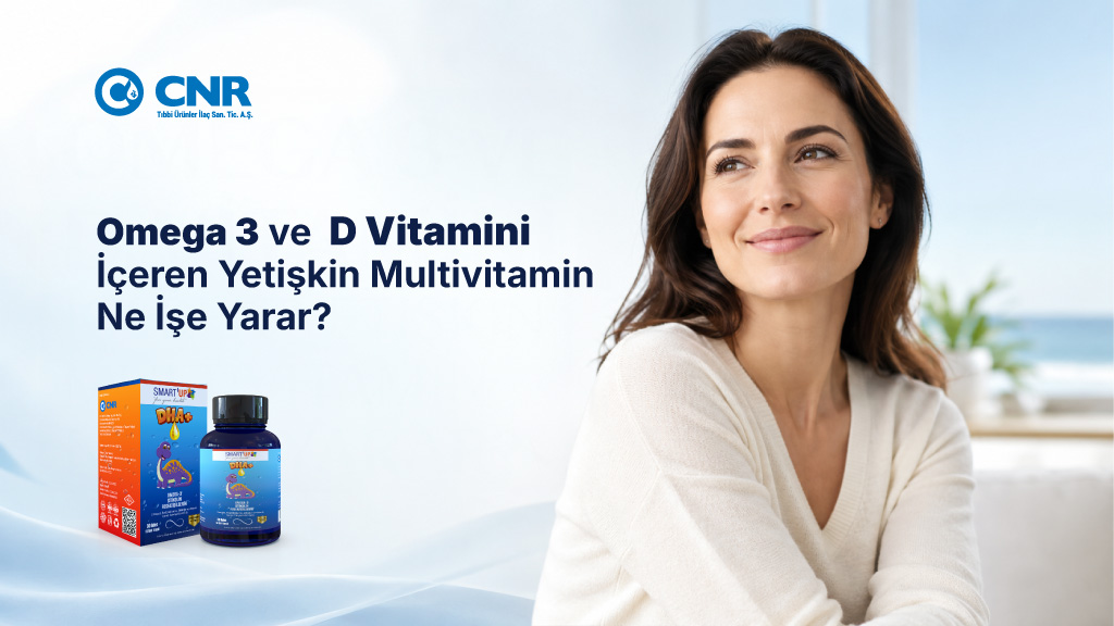 Omega 3 ve D Vitamini İçeren Yetişkin Multivitamin Ne İşe Yarar?
